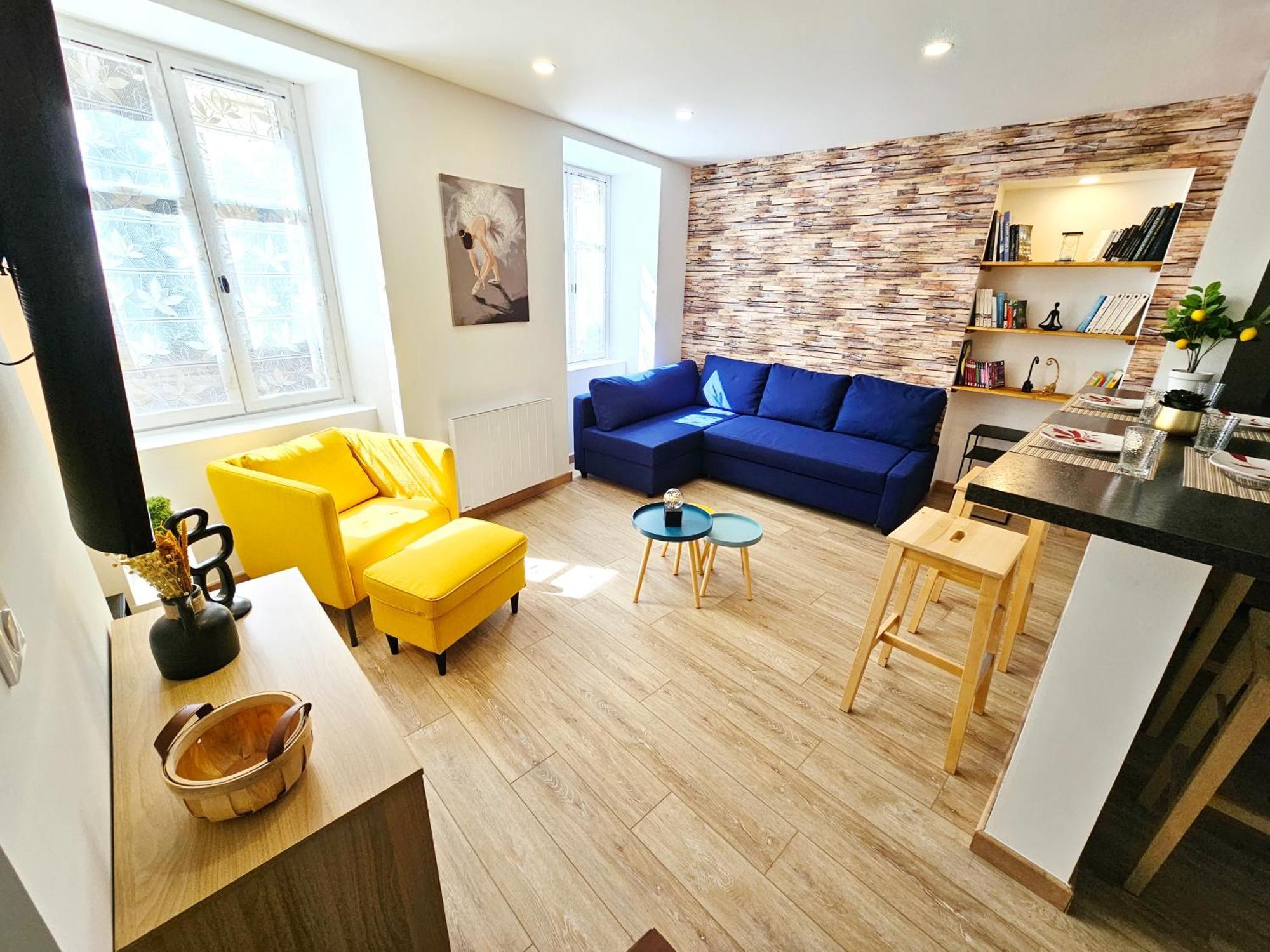 Rez De Chaussee Appartement A Tournus - Yellow Zewnętrze zdjęcie