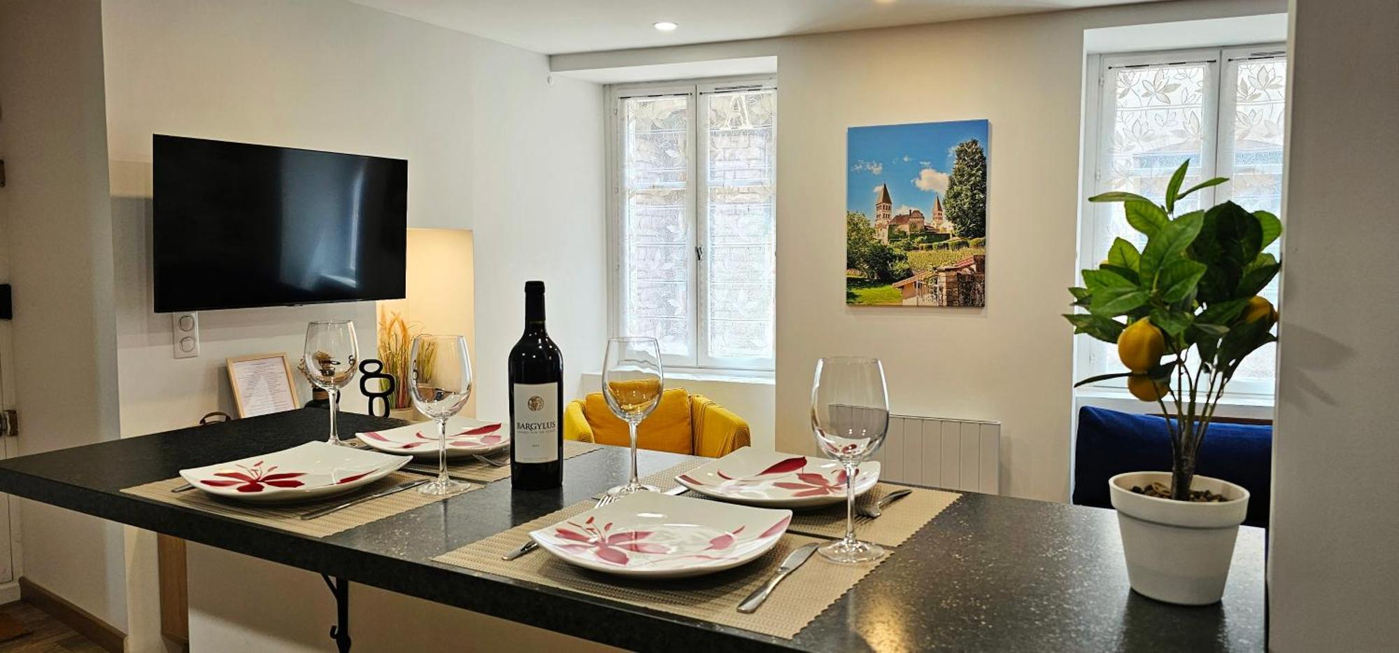 Rez De Chaussee Appartement A Tournus - Yellow Zewnętrze zdjęcie